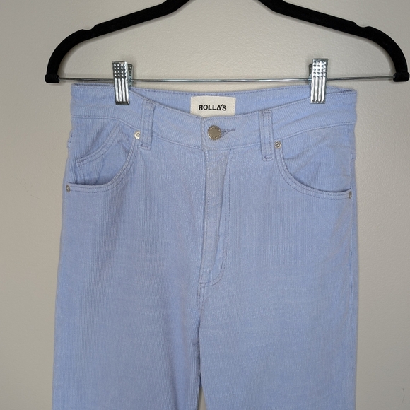 Rolla 's Eastcoast Flare Cords sz 26 Light Blue - Picture 4 of 12